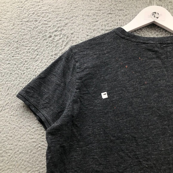 Nike T-Shirt Men's Large L Short Sleeve Embroidered Logo Dark Gray 905404-032 - Picture 4 of 11